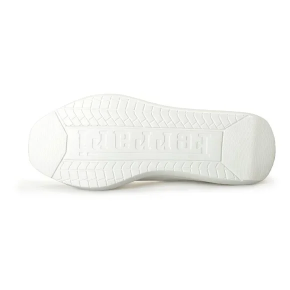 Scuderia Ferrari Fluid White Leather Driver Sneakers Shoes 